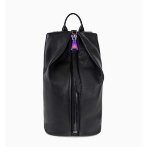 Aimee Kestenberg Tamitha Backpack Black with Irradescent Hardware